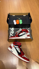 Tênis Off-White x Air Jordan 1 High Chicago - Pronta Entrega