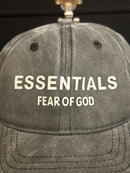 Boné Essentials Fear Of God Gray - Pronta Entrega