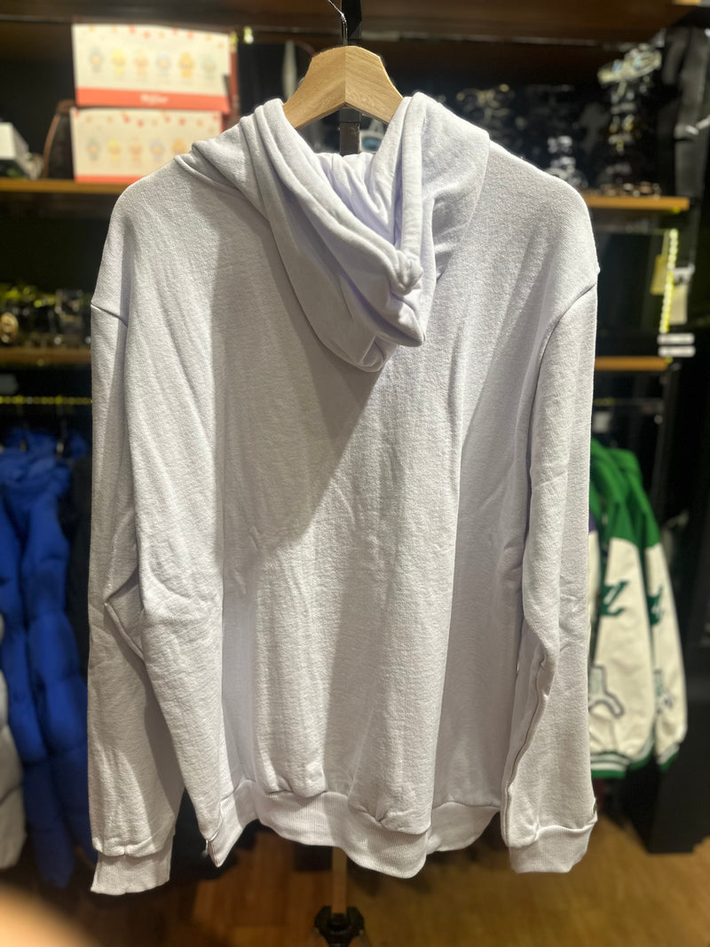 Moletom com Gorro Lacoste Branca - Pronta Entrega