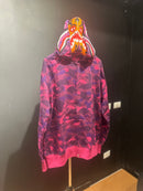 Jaqueta Bape Shark Purple Camo Full Zip - Pronta Entrega