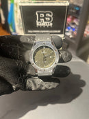 Relógio Hublot Silver Fundo Black - Pronta Entrega