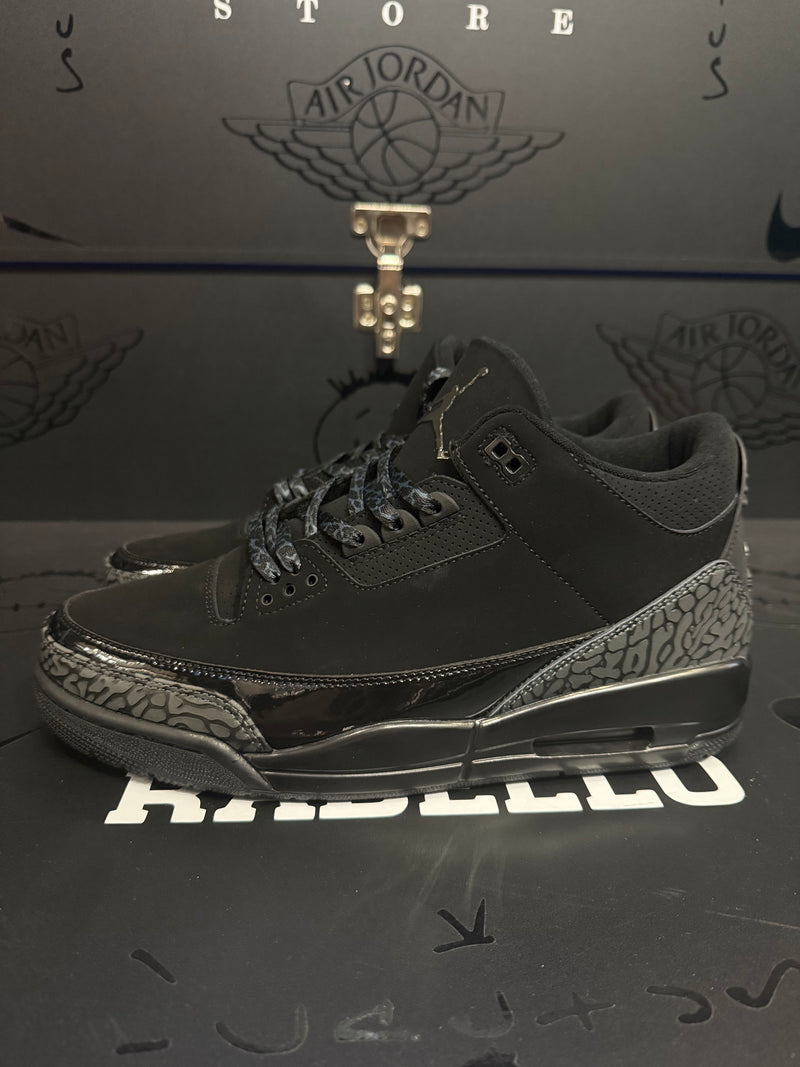 Tênis Nike Air Jordan 3 Black Cat - Pronta Entrega