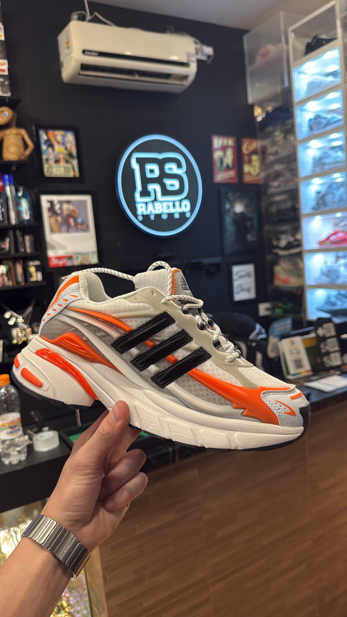 Tênis Adidas Adistar Jellyfish Pharrell Williams Focus Olive/Orange -