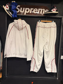 Conjunto Nike TN Vintage White Hooded Full Zip Tracksuit - Pronta Entrega