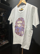 Camiseta BAPE Big Ape Head Tee Branca - Pronta Entregar