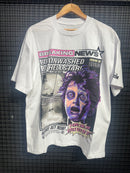 Camiseta Hellstar Breaking News White - Pronta Entrega