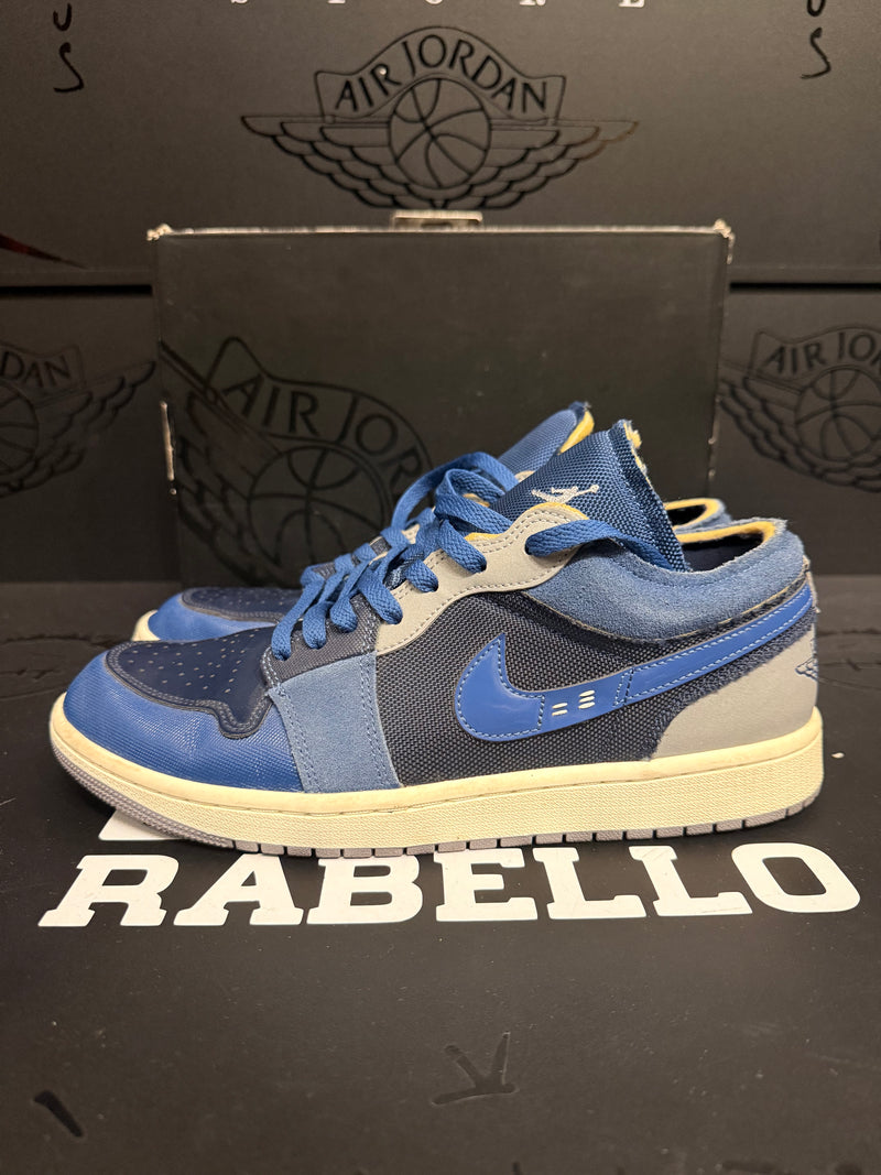 Tênis Nike Air Jordan 1 Low SE Craft Obsidian - Pronta Entrega