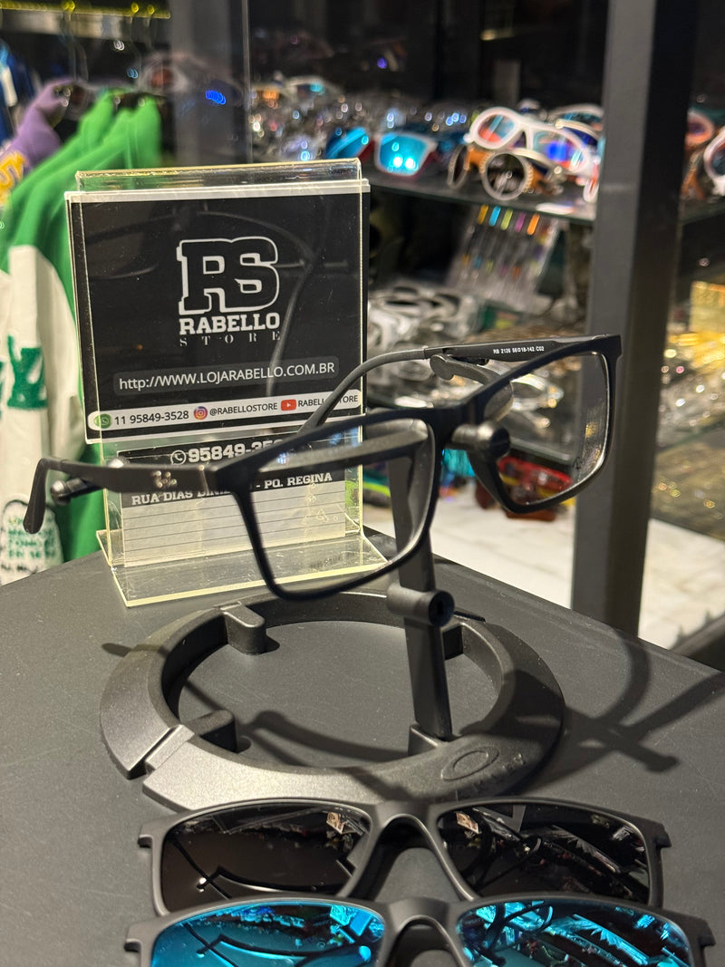 Óculos Rayban Armação Preto Clip-On 3 em 1 Multi Cores - Pronta Entrega
