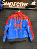 Vanson Leathers x Supreme Jaqueta Spider-Man Red - Pronta Entrega