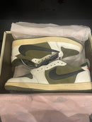 Tênis Nike Air Jordan 1 Retro Low SP Travis Scott "Medium Olive" - Pronta Entrega