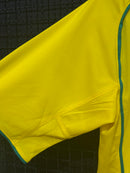 Camiseta Brasil 2004 Total 90 Retrô Ronaldo 9 Amarela - Pronta Entrega