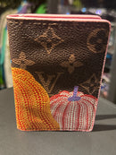 Carteira Louis Vuitton Yayoi Kusama Pink Brown - Pronta Entrega