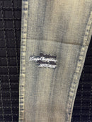 Calça Jeans Amiri Tiger Varsity - Pronta Entrega
