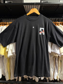 Camiseta Jordan Sneaker Cartoon Off Oversized Preta - Pronta Entrega