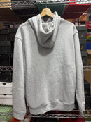 MOLETOM NIKE SPORTSWEAR CLUB HOODIE PO CINZA/BRANCO - Pronta Entrega
