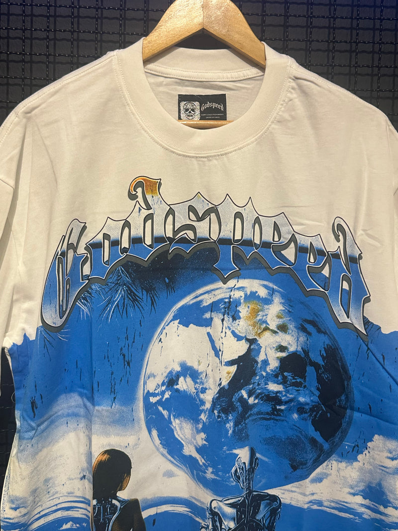 Camiseta Godspeed Artificial Love White - Pronta Entrega