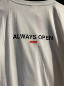 Camiseta Supreme Gas Tee ’ Branca - Pronta Entrega