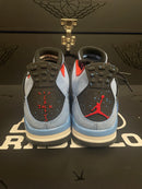 Tênis Nike Air Jordan 4 x Cactus Jack University Blue - Pronta Entrega