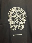 Camiseta Chrome Hearts Standard Circle Black - Pronta Entrega