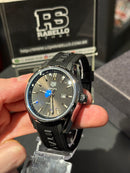 Relógio Tag Heuer Preto com Prata - Pronta Entrega