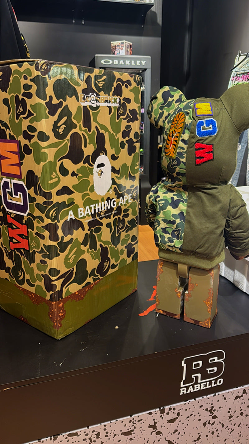 BE@RBRICK Bape Ready Made 1000%, 2018 - Pronta Entrega