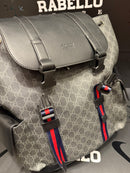 Bolsa Gucci Leather Backpack Black  - Pronta Entrega