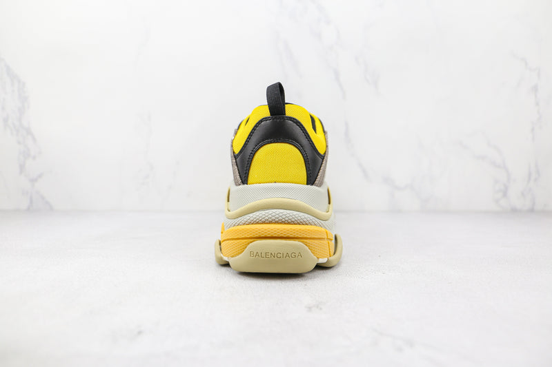 Gucci X Balenciaga The Hacker Project Triple S Beige Green Yellow - Encomenda