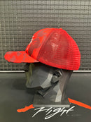 Boné Stussy x Bape Camo Red - Pronta Entrega