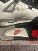 Tênis Nike Air Jordan 4 White Oreo - Pronta Entrega