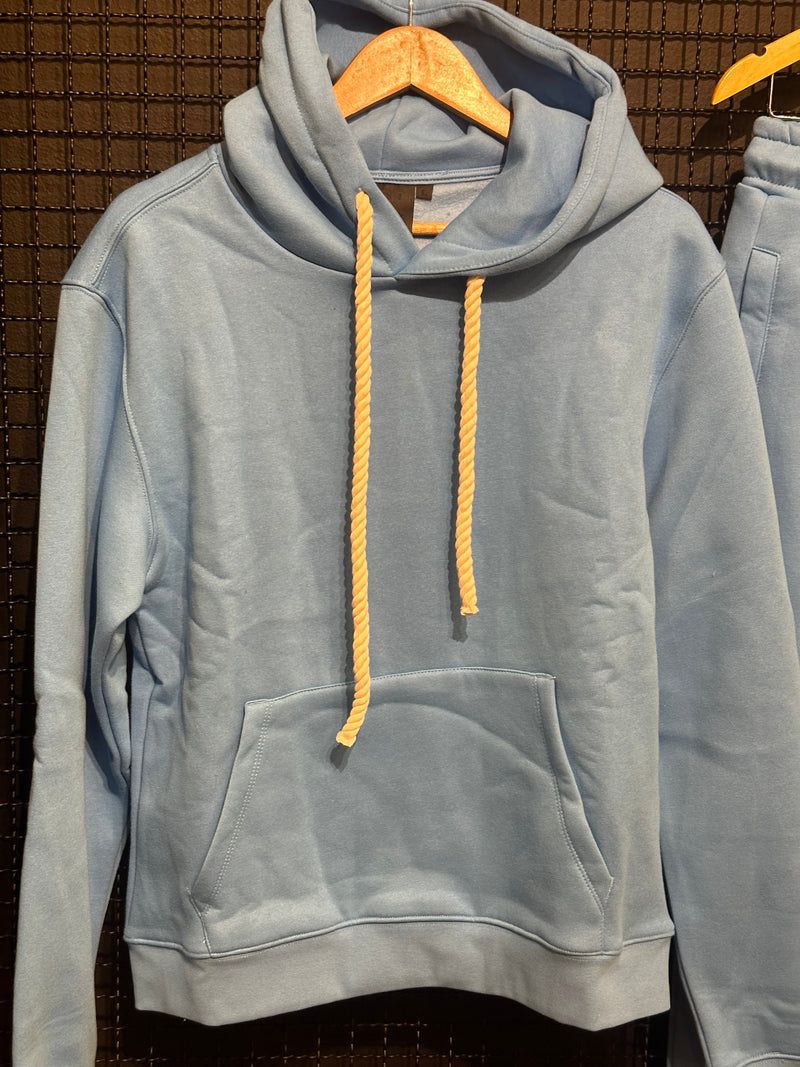 Conjunto Syna Moletom “Forgives Me” Blue - Pronta Entrega