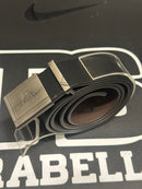 Cinto Burberry Black Fivela Silver 120 CM  - Pronta Entrega