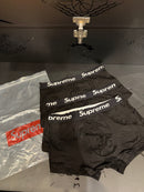 Supreme Pack Cueca Boxer 3 Peças Preta - Pronta Entrega