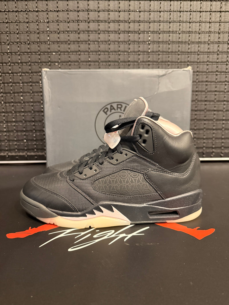 Tênis PSG x Air Jordan 5 Retro Off Noir Particle Rose Anthracite - Pronta Entrega