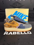 Tênis Nike Air Force 1 Low Travis Scott "Cactus Jack" - Pronta Entrega