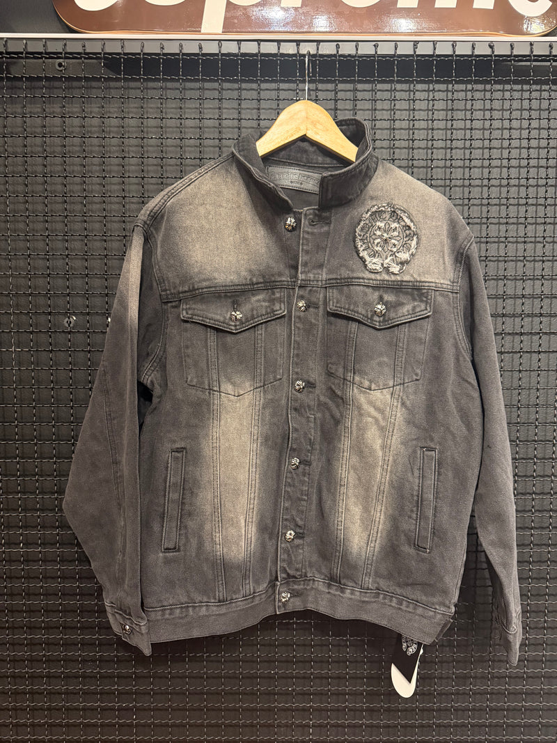 Jaqueta Jeans Chrome Hearts - Pronta Entregae