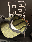 Boné Supreme Washed Chino Twill Camp Snake Verde - Pronta Entrega