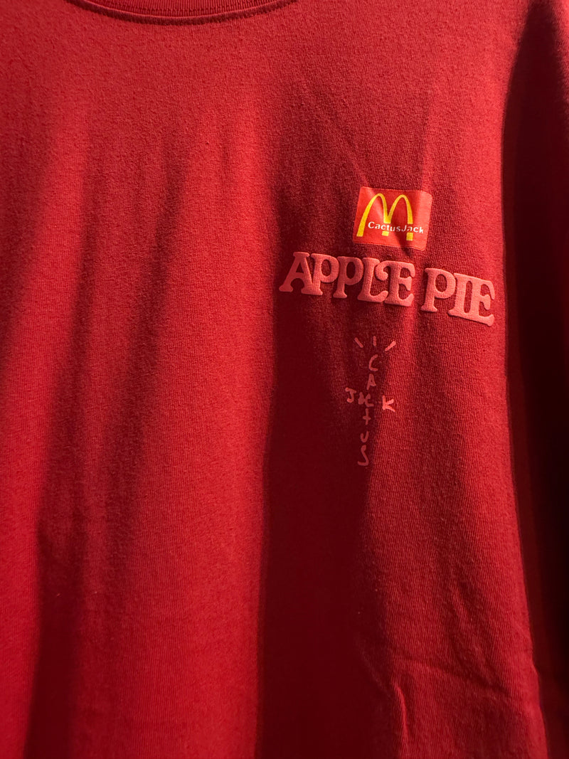 Camiseta TRAVIS SCOTT APPLE PIE Vermelha - Pronta Entrega