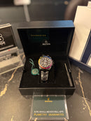 Relógio BAPE Type 1 Bapex Crystal Stone Watch Black - ENCOMENDA