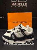 Tênis Louis Vuitton LV Trainer White Black  - Pronta Entrega