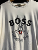 Camiseta Boss Pernalonga Branca - Pronta Entrega