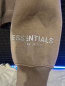 Blusa Moletom Essentials Brown - Pronta Entrega