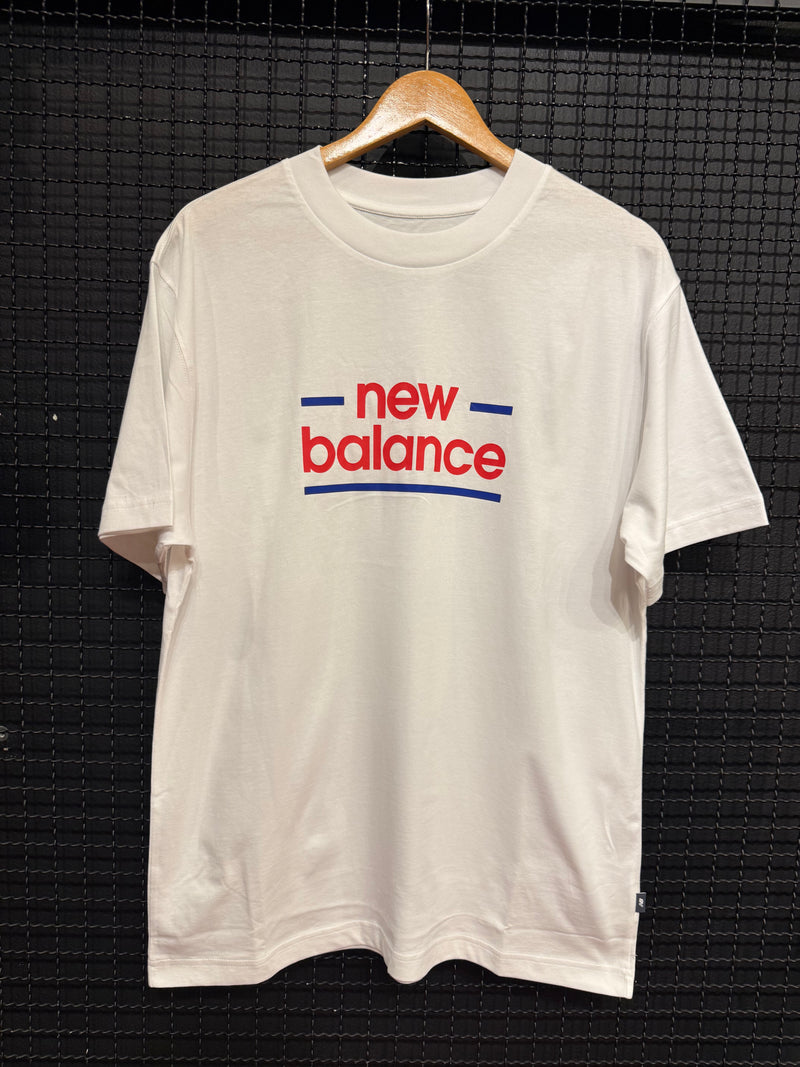 Camiseta New Balance Blue Red White - Pronta Entrega