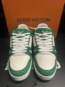 Tênis Louis Vuitton LV Trainer Green - Pronta Entrega