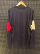 Suéter Tommy Hilfiger Azul/Branco/Vermelho - Pronta Entrega