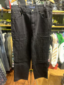 Calça Jeans Louis Vuitton Monogram Black - Pronta Entregae