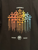 Camiseta Chrome Hearts “Chrome Heart” Black - Pronta Entrega