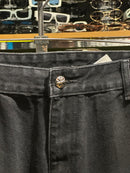 Calça Jeans Preta Chrome Hearts Patch Carpenter - Pronta Entrega