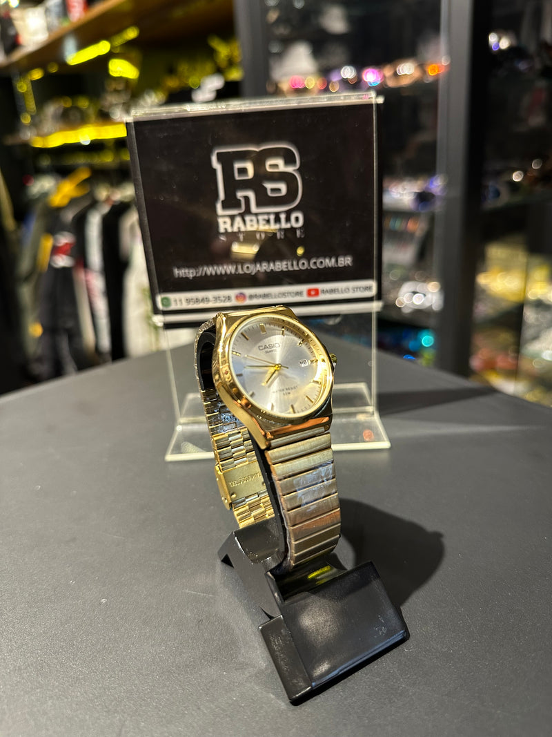 Relógio Casio Quartz Premium Fundo Branco- Pronta Entrega