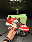 Tênis Off-White Out of Office 'White Red Black' - Pronta Entrega
