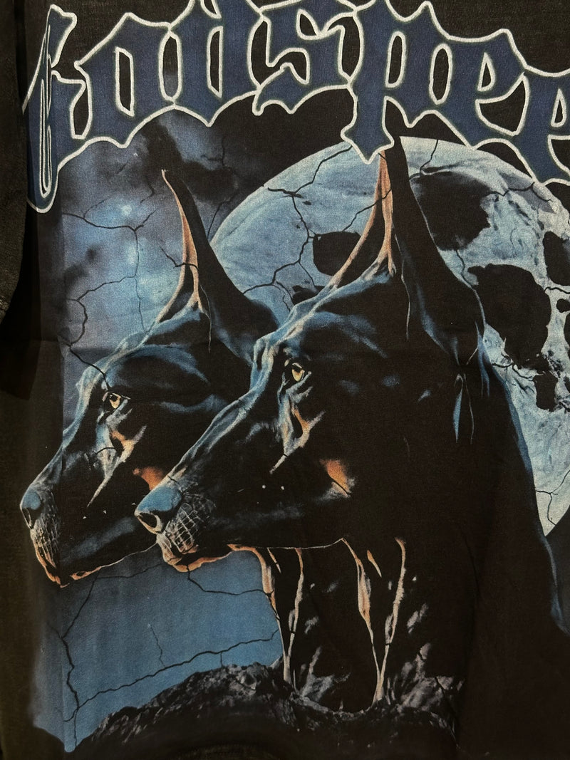 Camiseta Godspeed Doberman Black - Pronta Entrega
